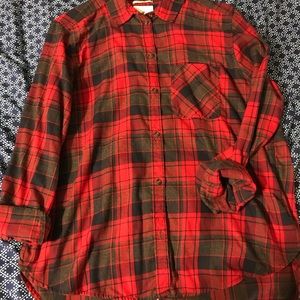 American Eagle boyfriend flannel